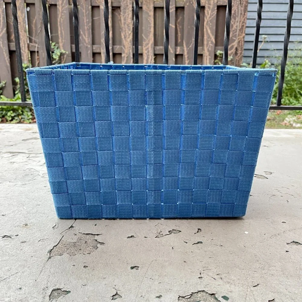 Large Woven Basket with Handles